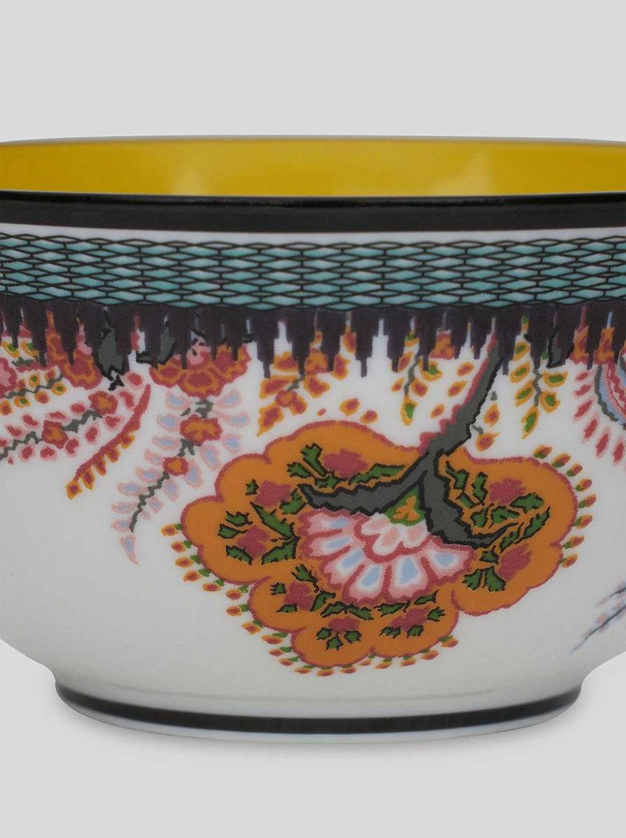 ETRO Floral Paisley Rice Bowl Set | Ginori 1735 Capsule