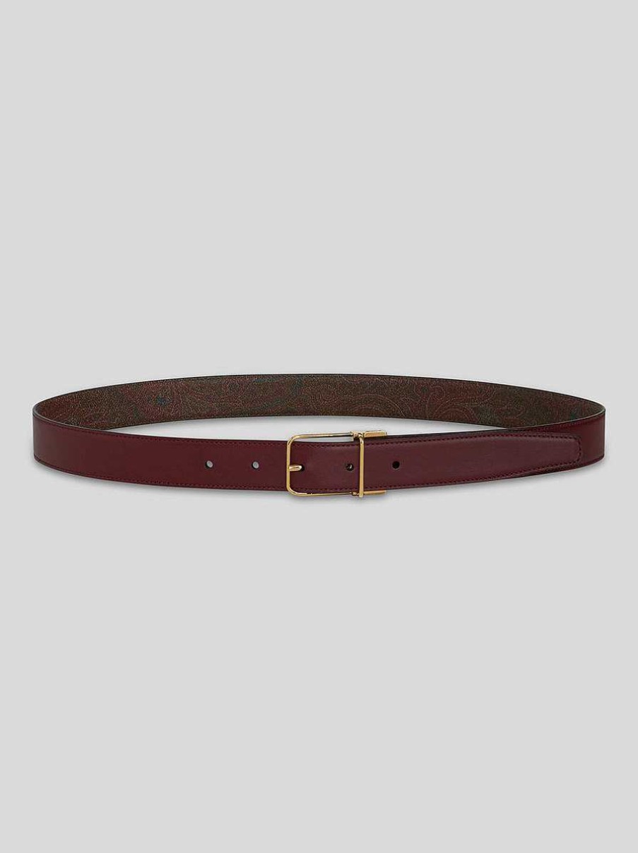 ETRO Double-Sided Leather Belt | Belts