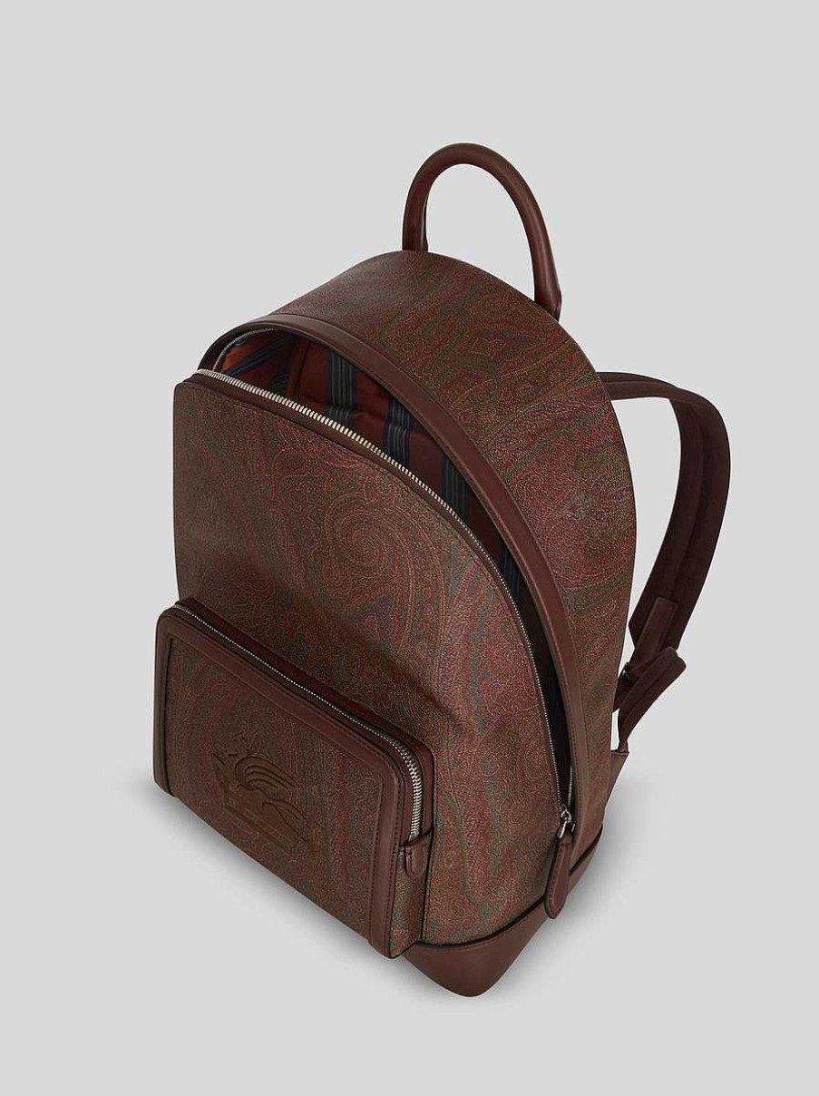 ETRO Paisley Backpack With Pegaso Detail | Backpacks And Belt Bags