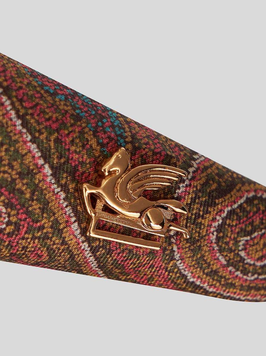 ETRO Paisley Hair Band With Pegaso | Hair Accessories