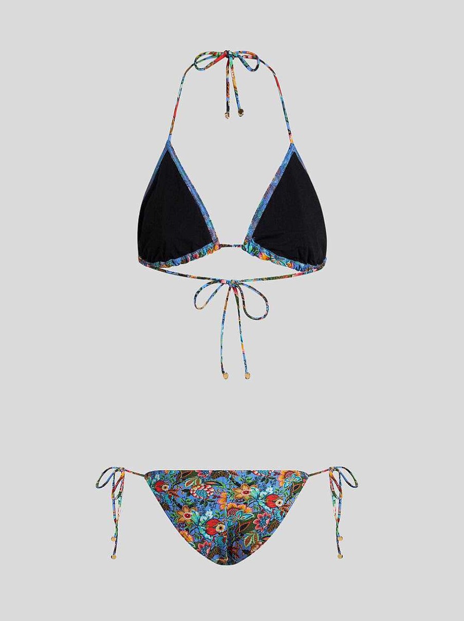 ETRO Multicoloured Bouquet Bikini | Beachwear