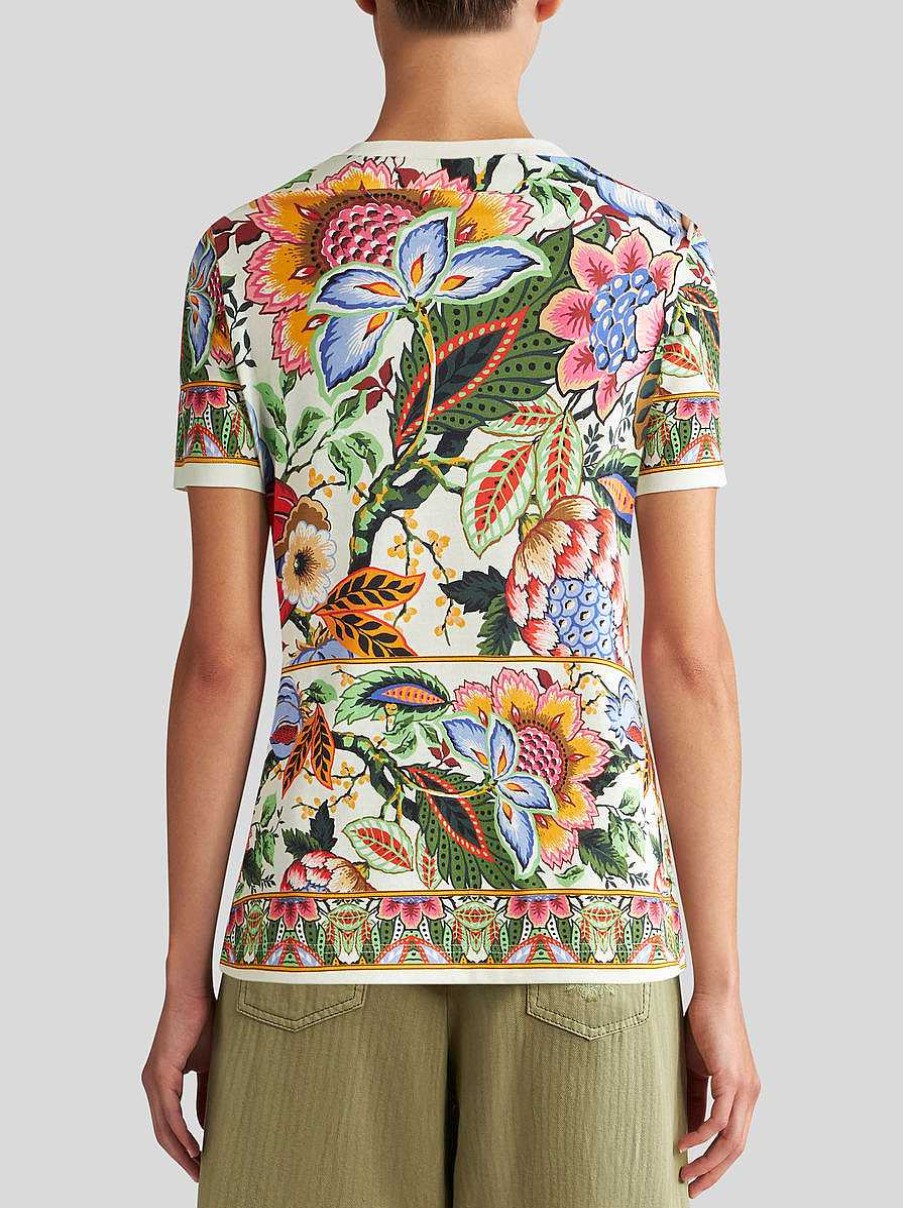 ETRO Ed Bouquet T-Shirt | Sweatshirts And T-Shirts