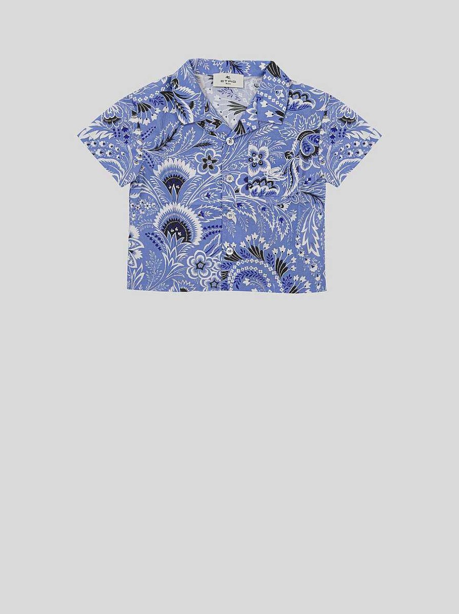 ETRO Baby Solid-Colour Paisley Shirt | Baby Boy 12-36 Months