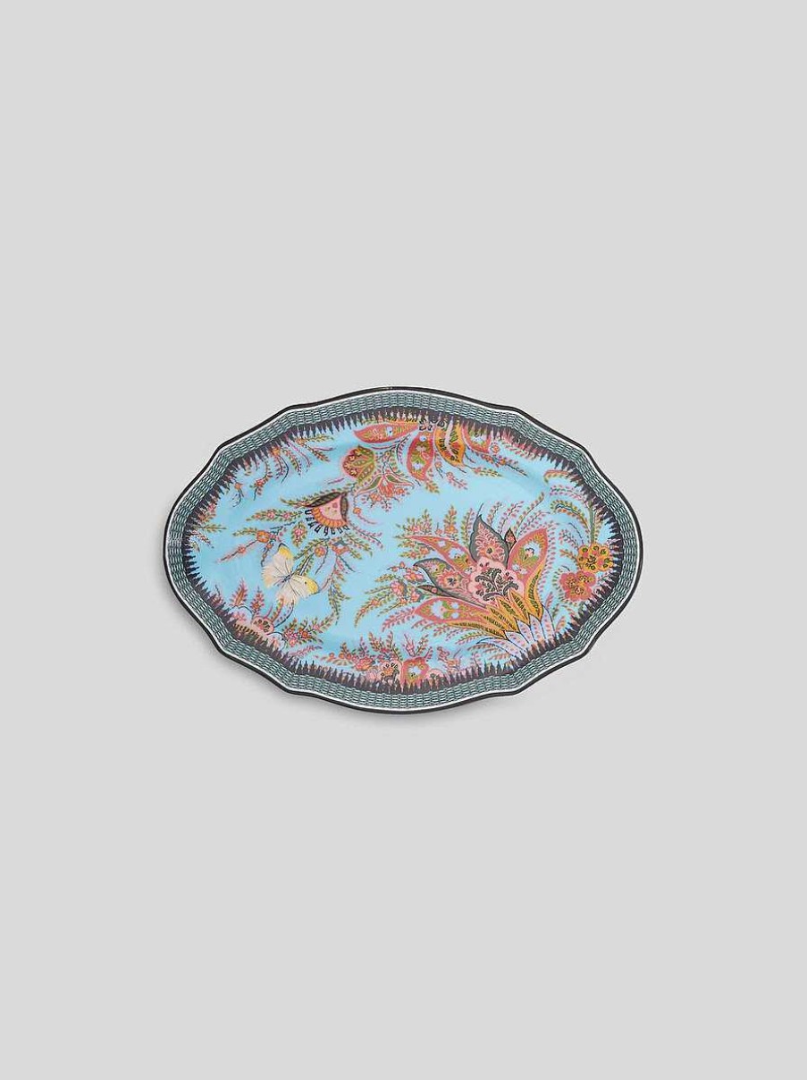 ETRO Floral Paisley Serving Dish | Ginori 1735 Capsule