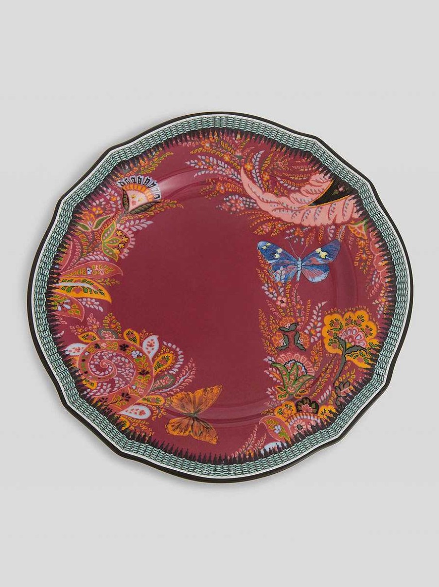 ETRO Pair Of Paisley Fruit Plates | Ginori 1735 Capsule