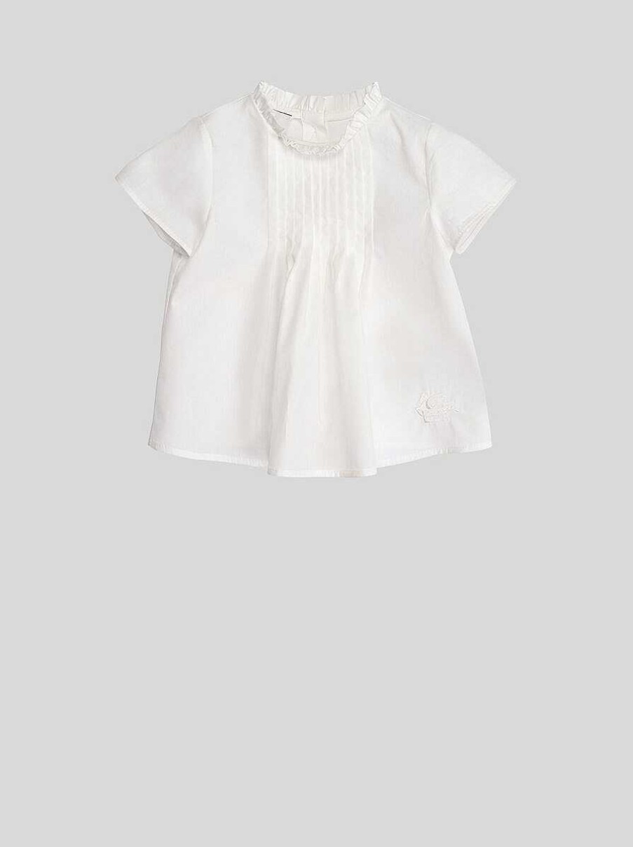 ETRO Baby Pleated Top | Baby Girl 1-9 Months