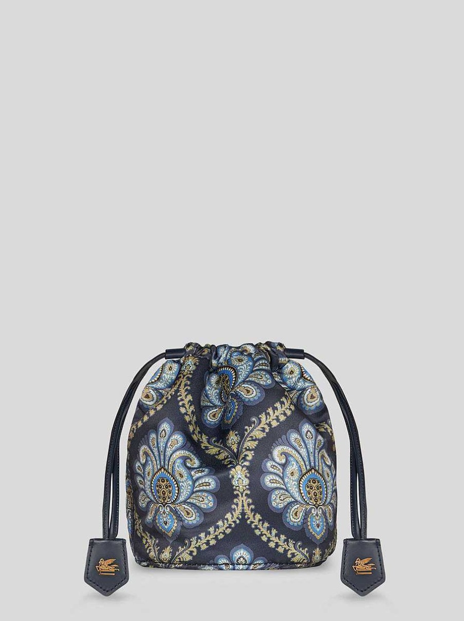 ETRO Printed Satin Pouch | Handbags And Clutch Bags