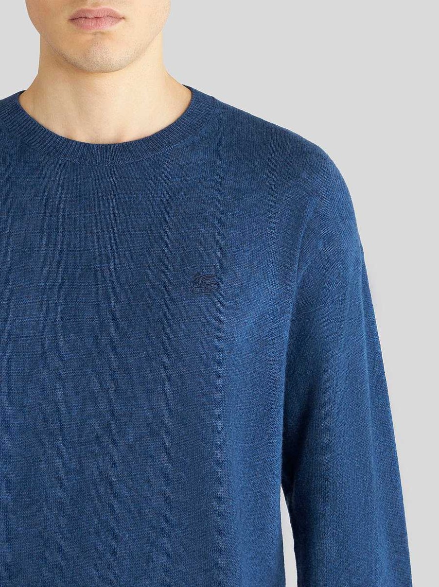 ETRO Paisley Jumper With Logo | Knitwear