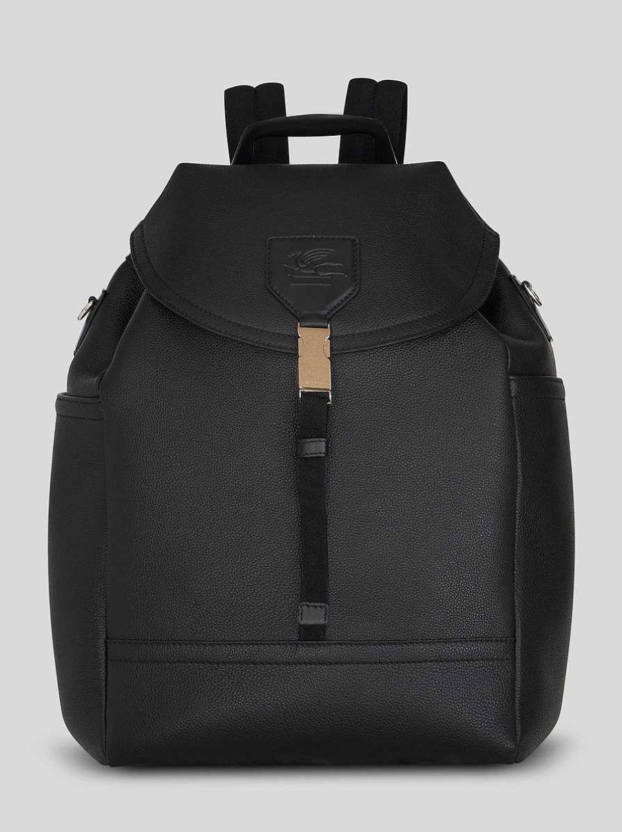 ETRO Large Leather Backpack | Backpacks And Belt Bags