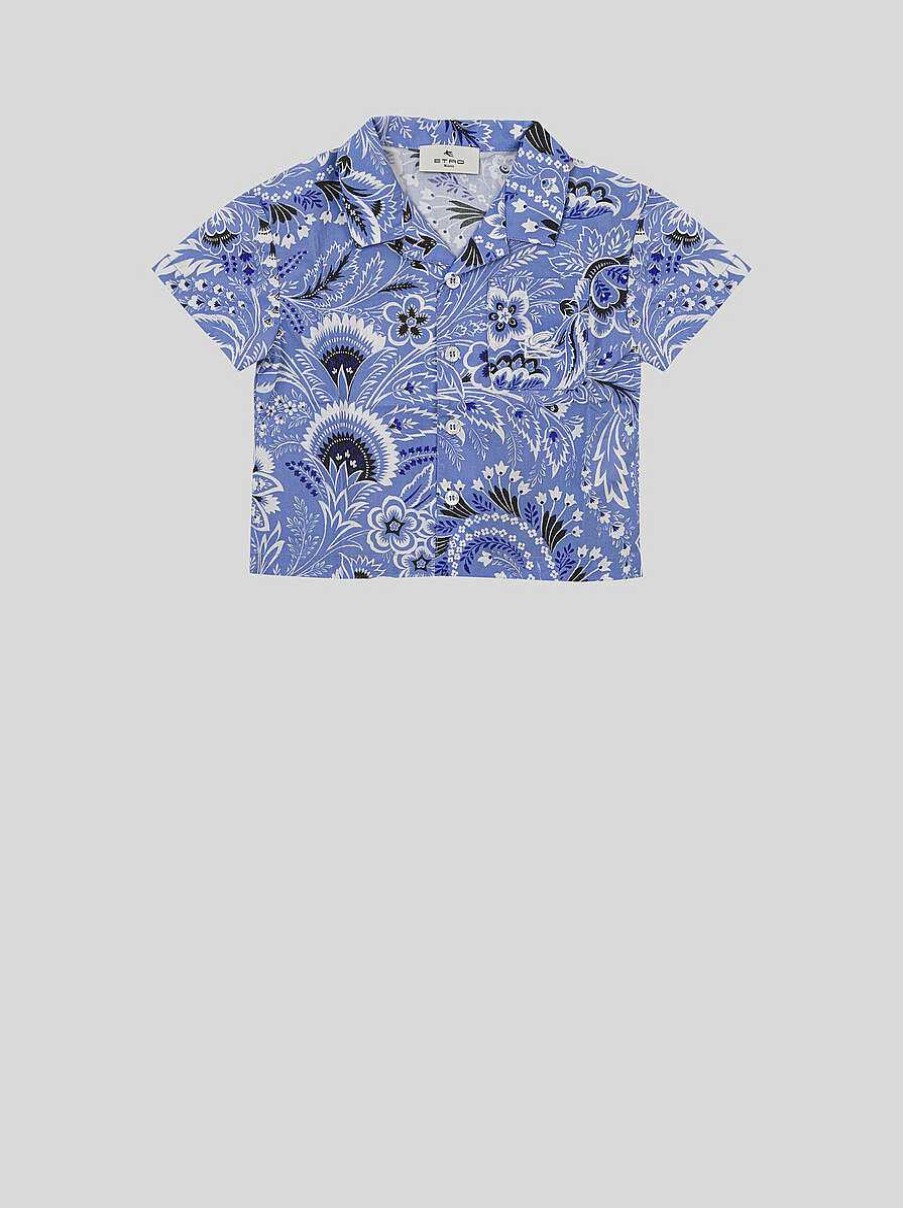 ETRO Baby Solid-Colour Paisley Shirt | Baby Boy 1-9 Months