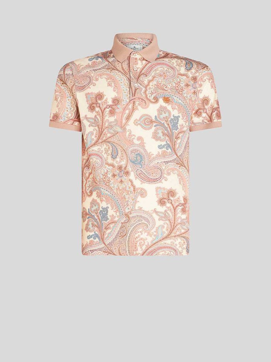 ETRO Ornamental Paisley Polo Shirt | Polo Shirts