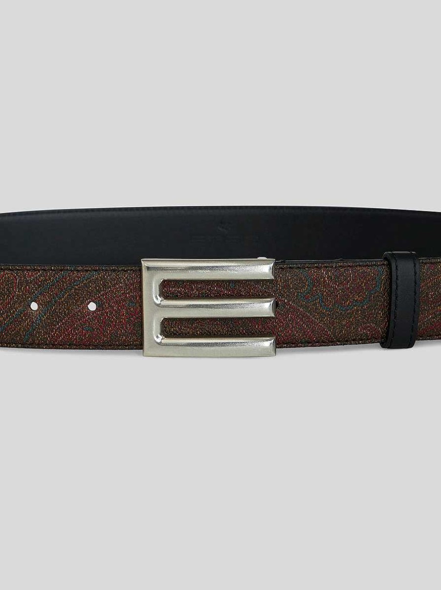 ETRO Belt With Paisley Edge | Belts