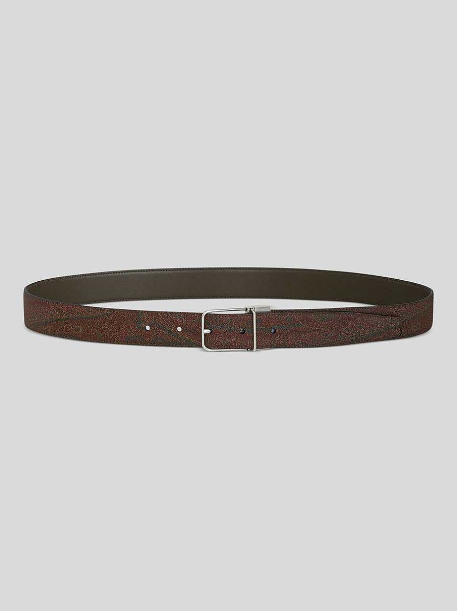 ETRO Double-Sided Leather Belt | Belts