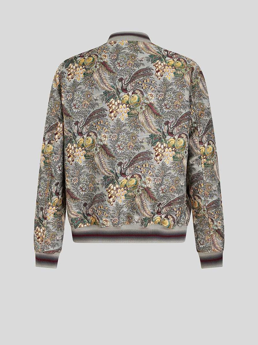 ETRO Jacquard Bomber Jacket | Coats And Outerwear