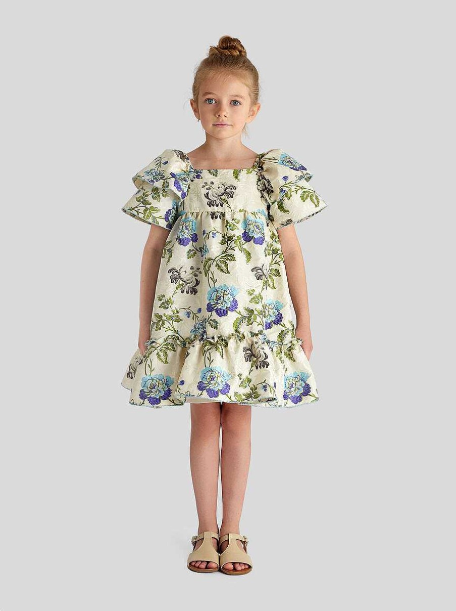 ETRO Kid'S Floral Jacquard Dress | Dresses