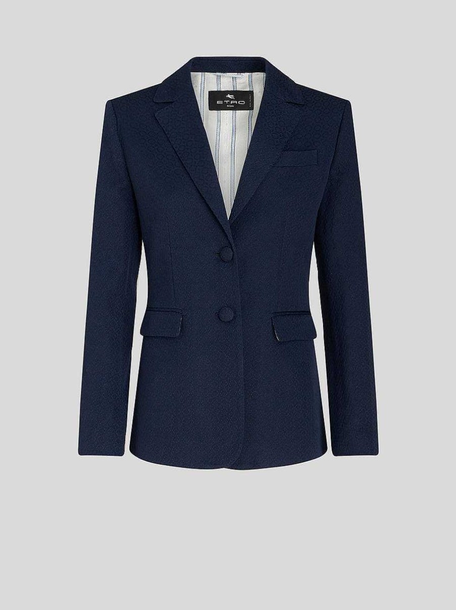 ETRO Cotton Jacket With Striped Lining | Jackets