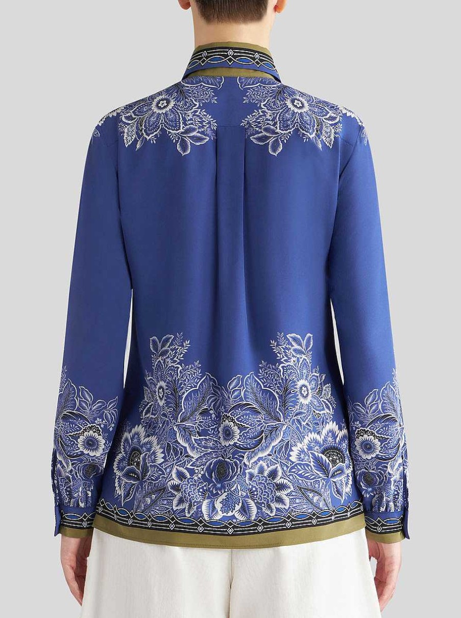 ETRO Bouquet Crepe De Chine Shirt | Shirts And Blouses