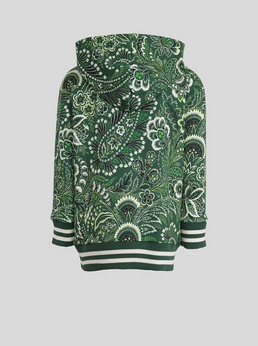 ETRO Kid'S Solid-Colour Paisley Sweatshirt | Topwear