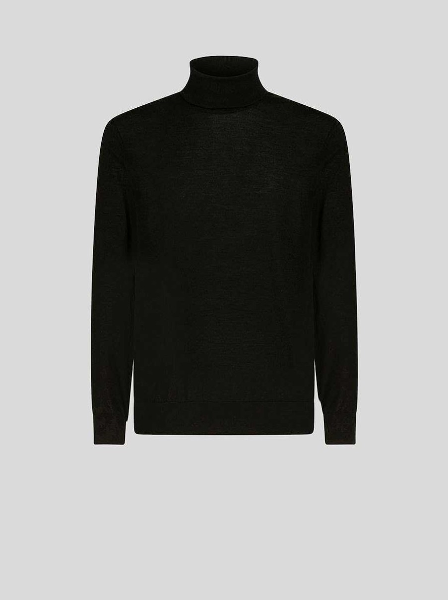 ETRO High Neck Jumper With Logo On Rear | Knitwear