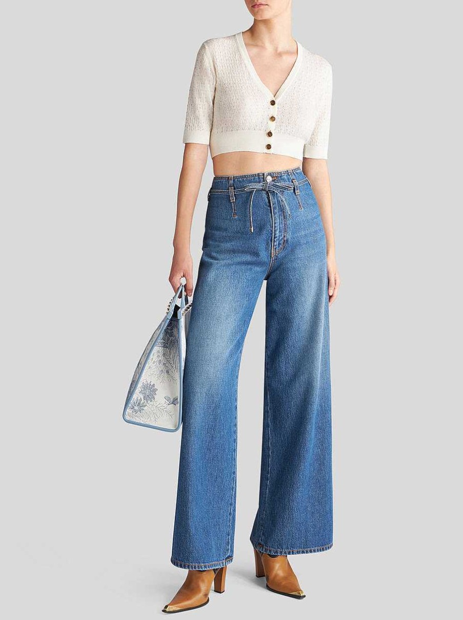 ETRO Culotte Jeans With Belt | Denim