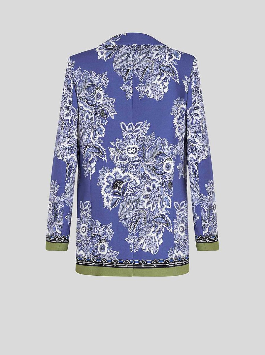 ETRO Printed Cady Jacket | Jackets