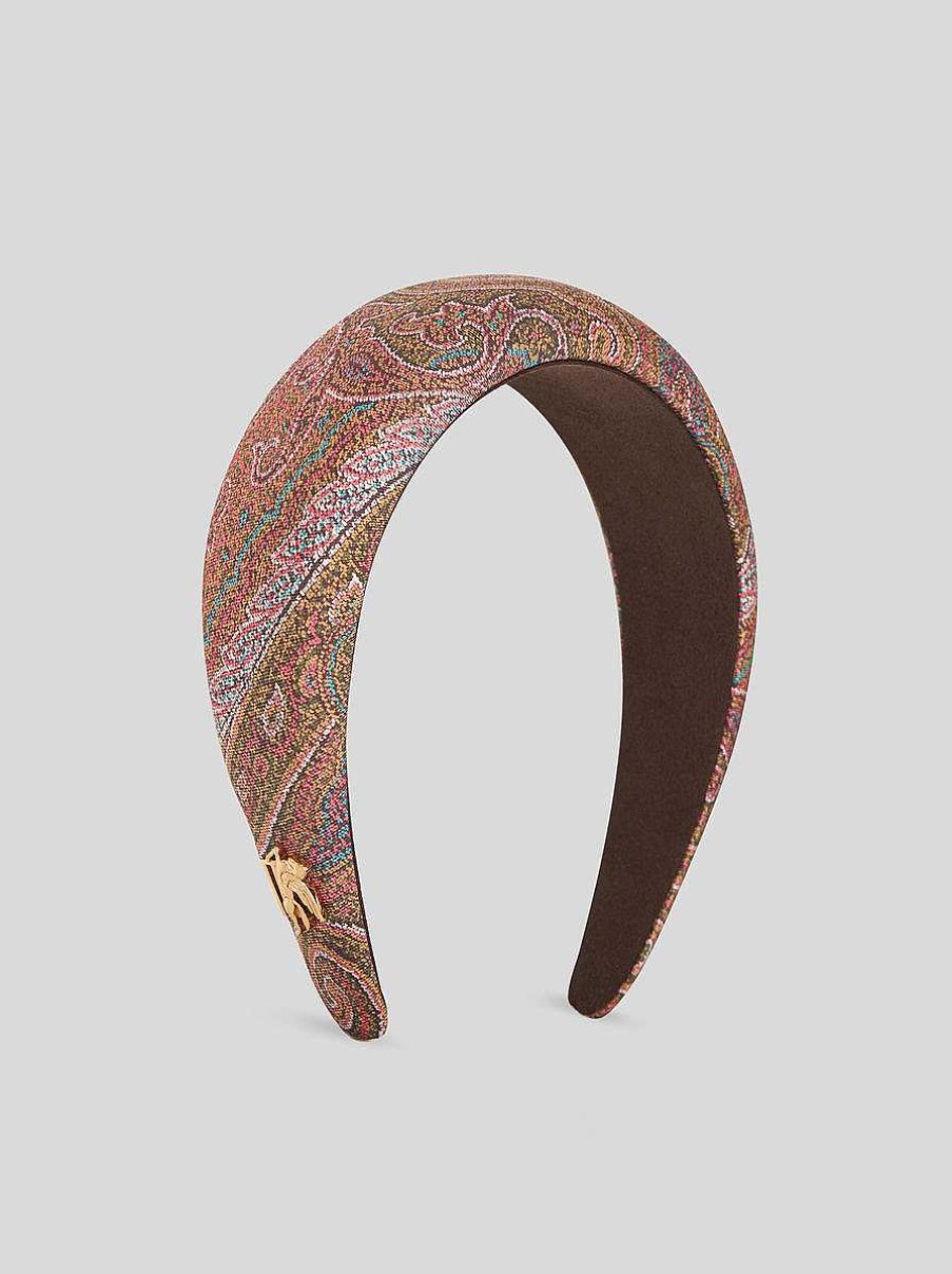 ETRO Paisley Hair Band With Pegaso | Hair Accessories