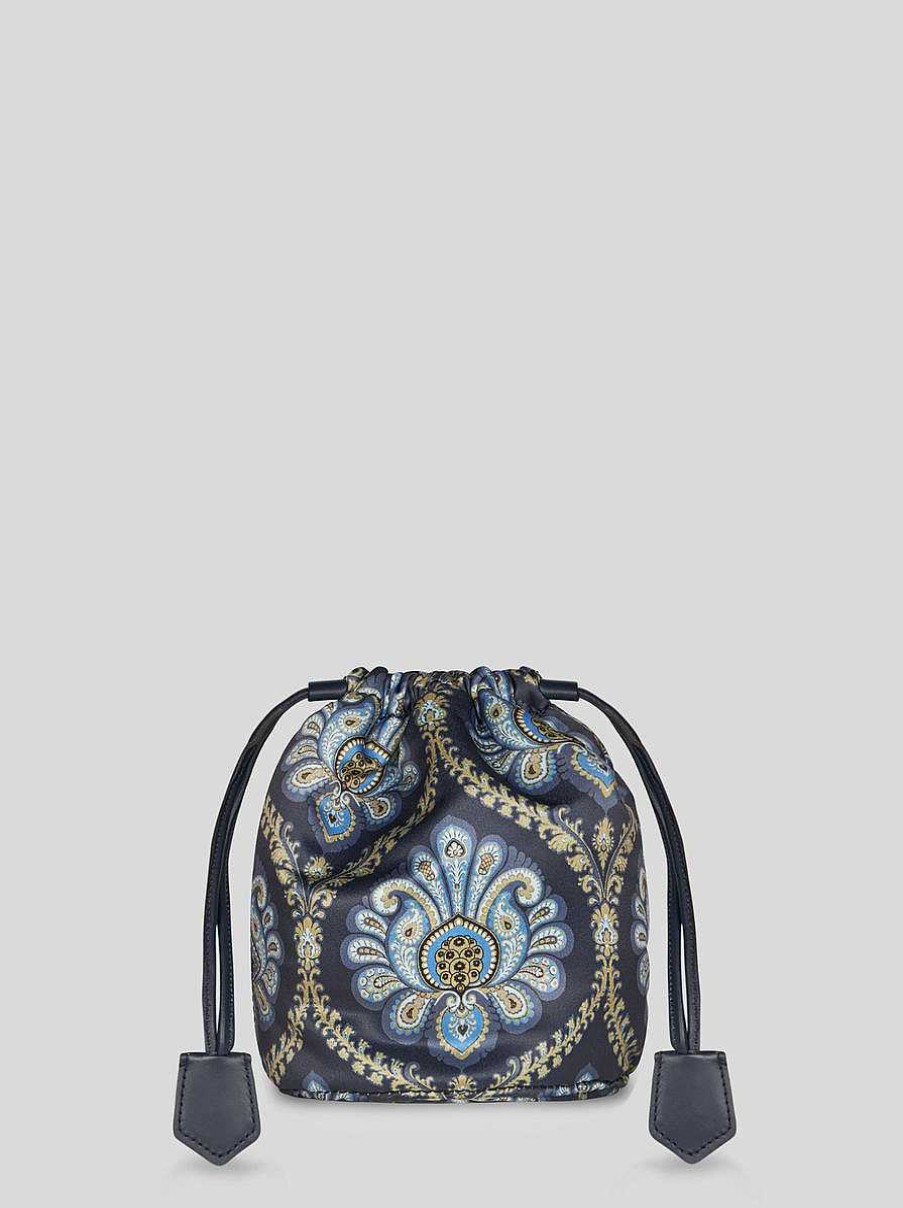 ETRO Printed Satin Pouch | Handbags And Clutch Bags