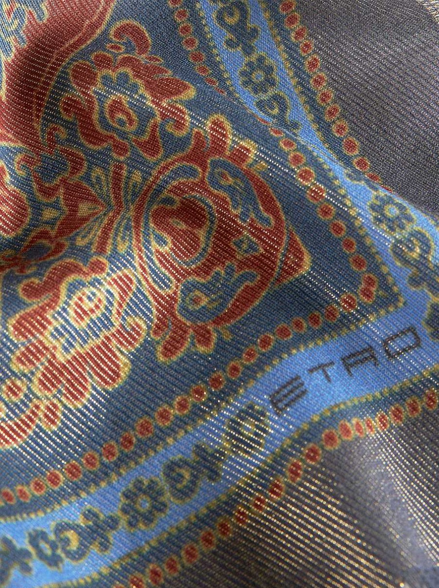 ETRO Printed Cashmere And Silk Shawl | Scarves And Silk