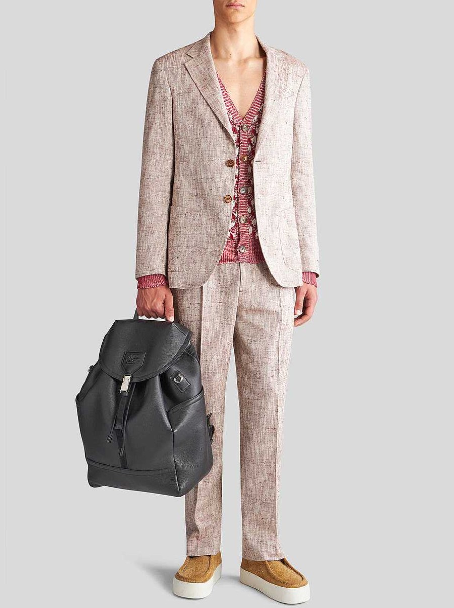 ETRO Silk And Hemp Blazer | Jackets