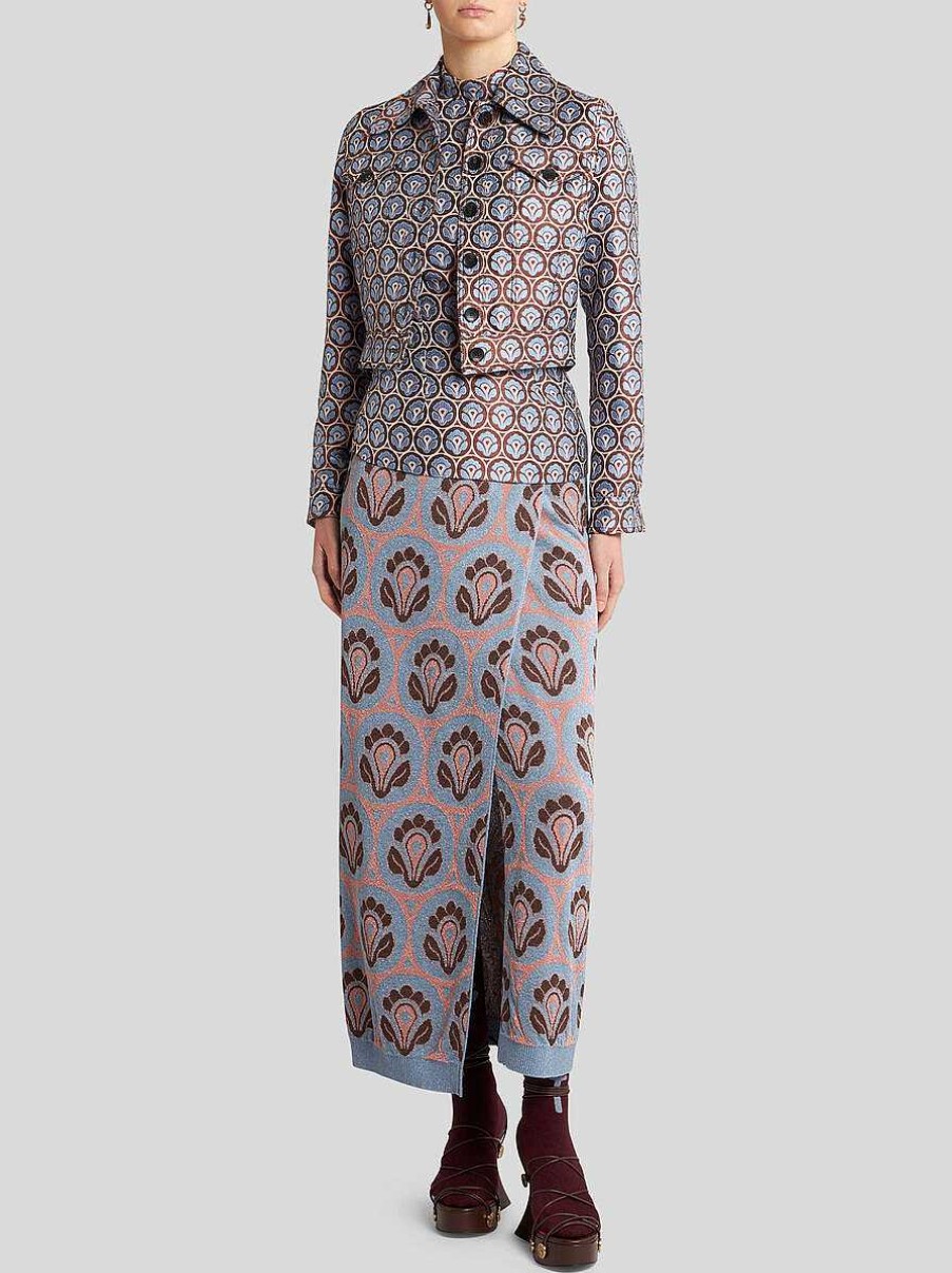 ETRO Knit Wrap Skirt | Skirts