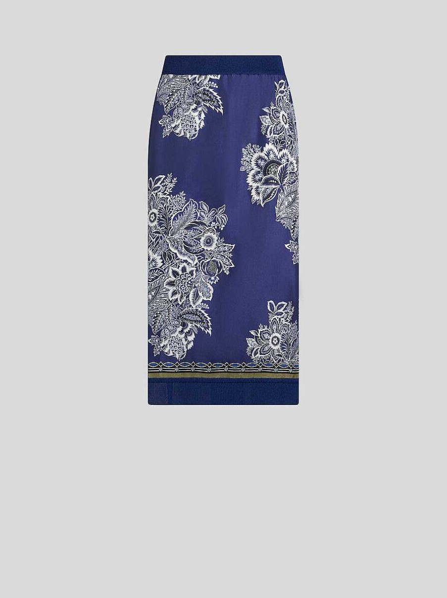 ETRO Printed Knit Midi Skirt | Skirts