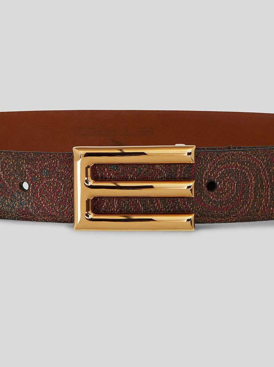 ETRO Paisley Belt With Etro Buckle | Belts