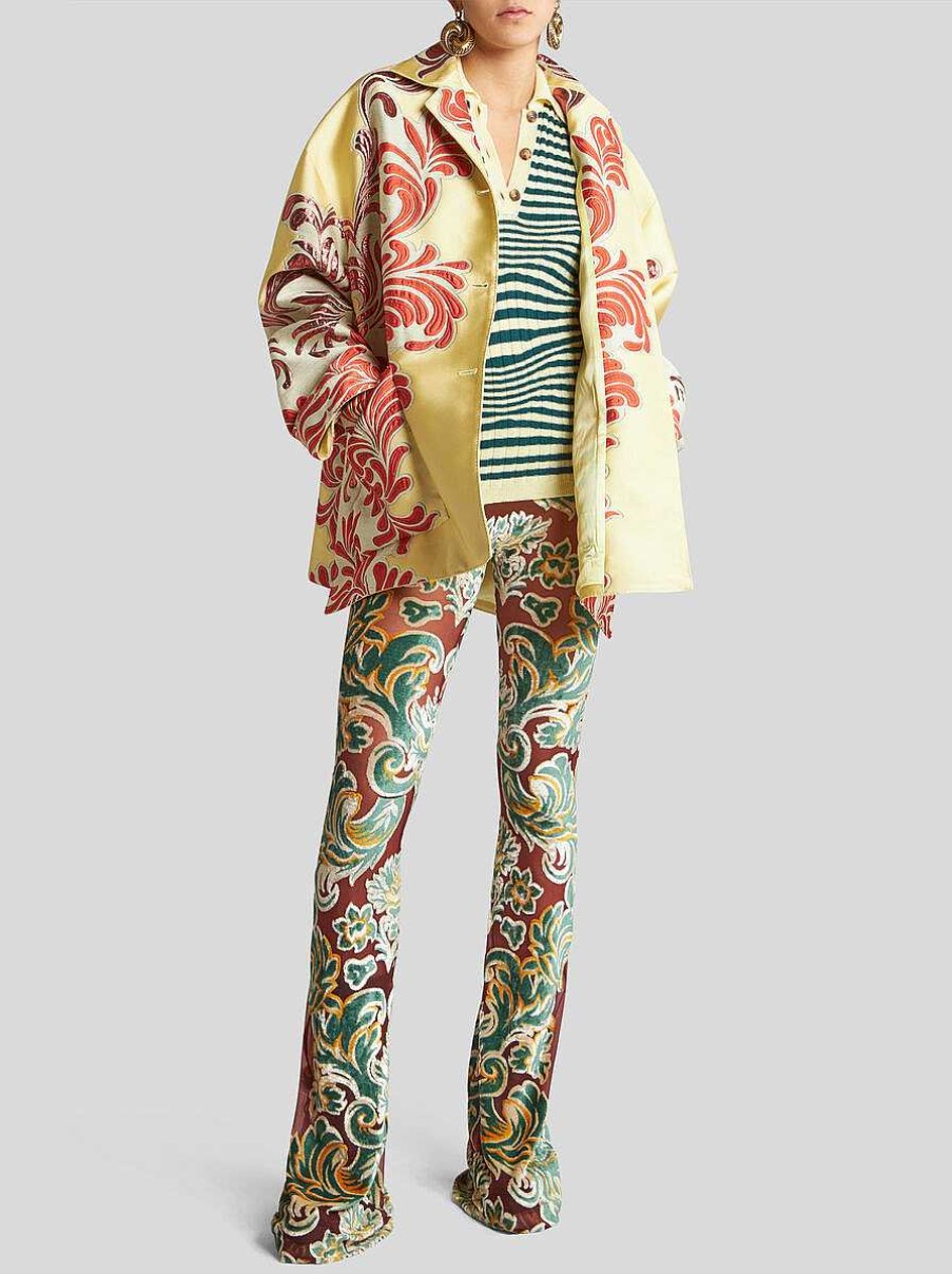 ETRO Jacquard Brocade Shirt Jacket | Jackets