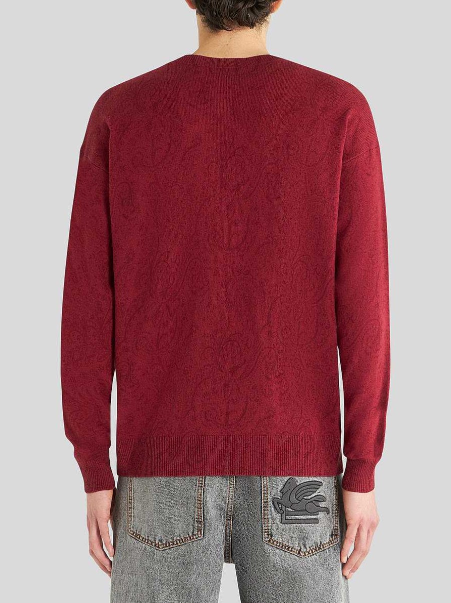 ETRO Paisley Jumper With Logo | Knitwear