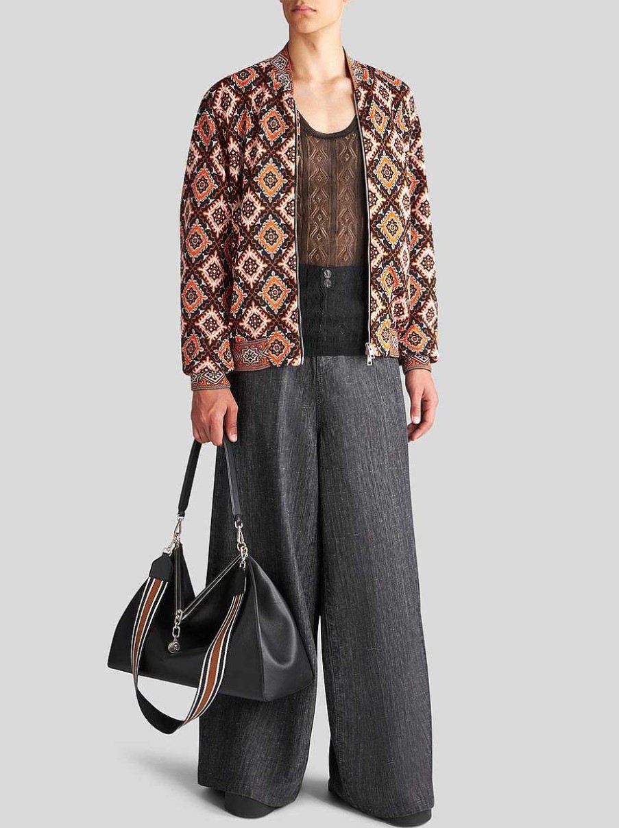 ETRO Jacquard Bomber Jacket | Coats And Outerwear