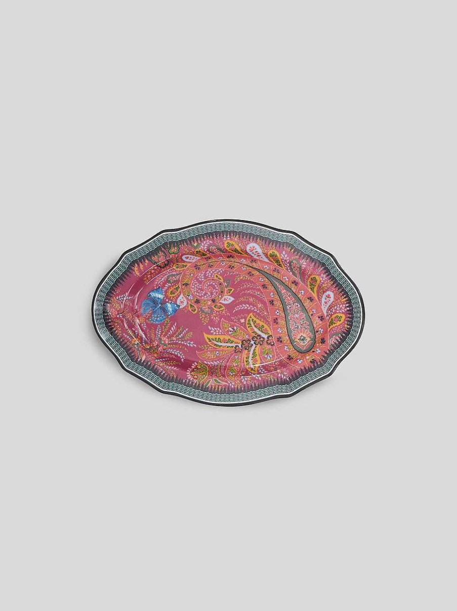 ETRO Floral Paisley Serving Dish | Ginori 1735 Capsule