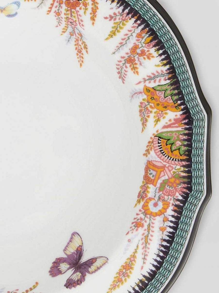 ETRO Pair Of Leafy Paisley Soup Bowls | Ginori 1735 Capsule