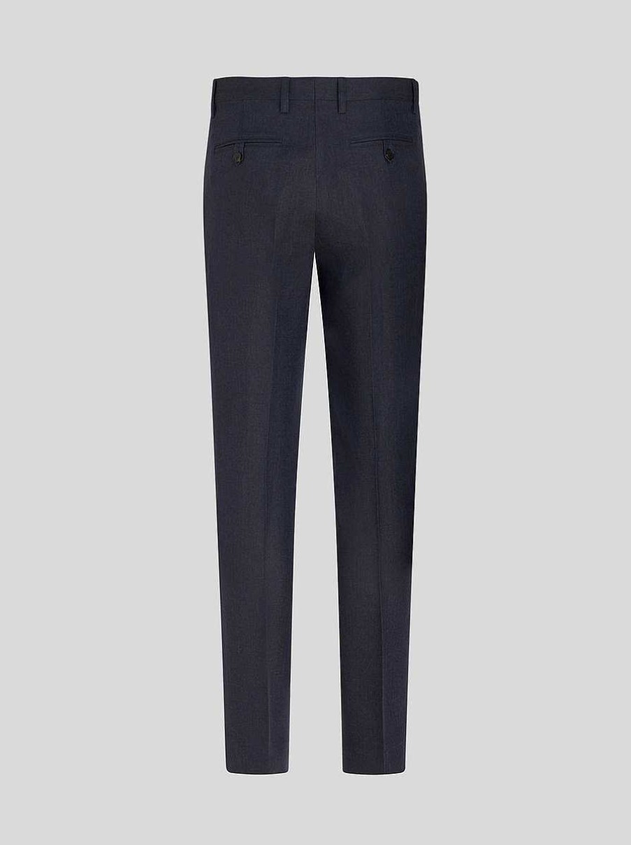 ETRO Linen Trousers | Trousers