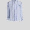 ETRO Kid'S Striped Linen Shirt | Topwear