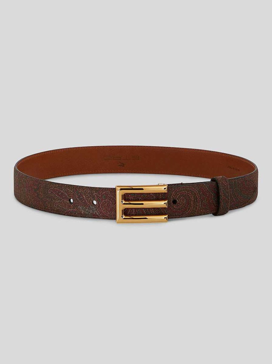 ETRO Paisley Belt With Etro Buckle | Belts