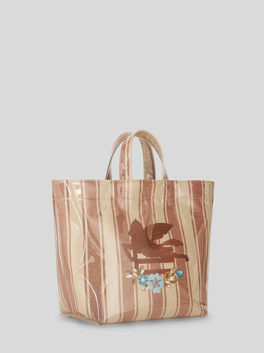 ETRO Large Mirror-Effect Tote Bag | Shopping Bags