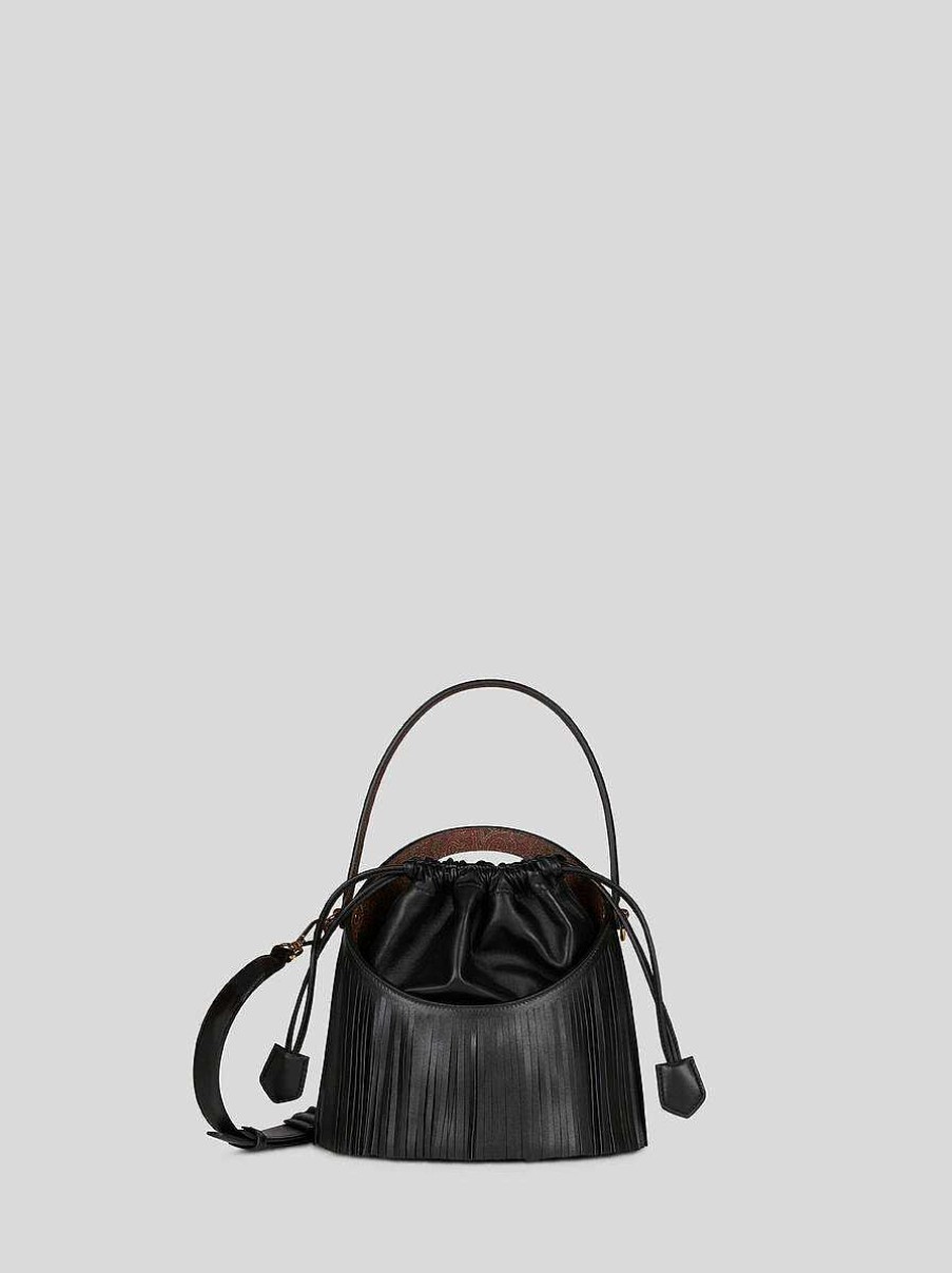 ETRO Medium Saturno Bag With Fringing | Saturno