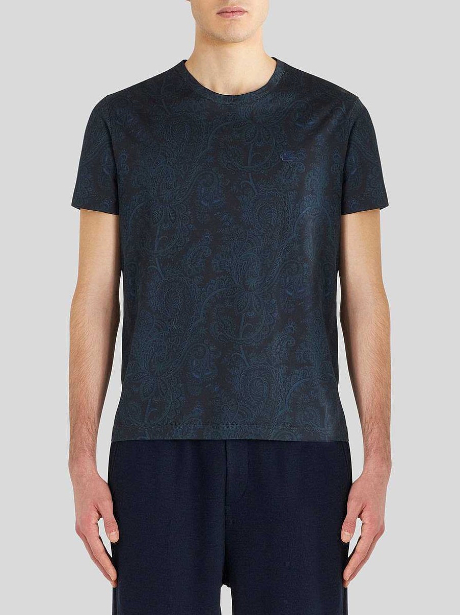 ETRO Paisley Cotton T-Shirt | T-Shirts