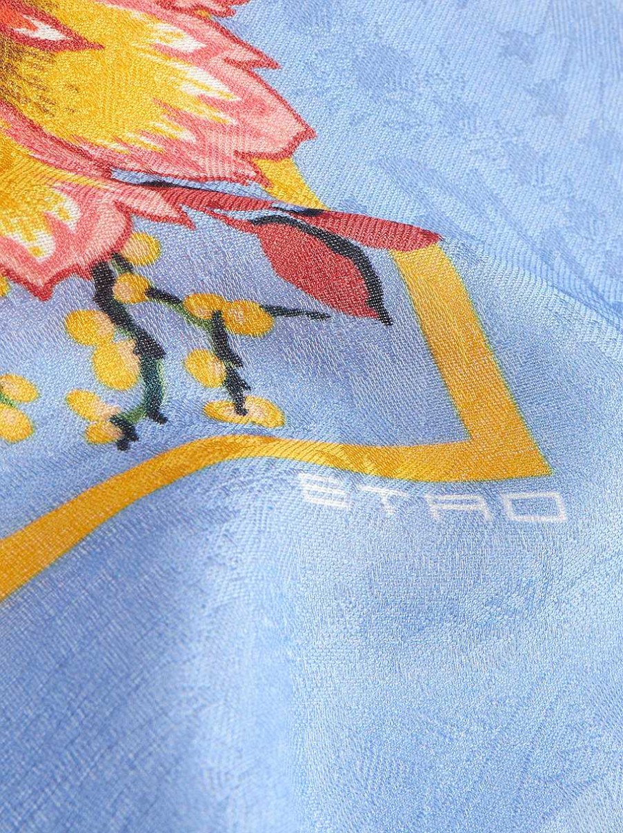 ETRO Printed Jacquard Shawl | Scarves And Silk