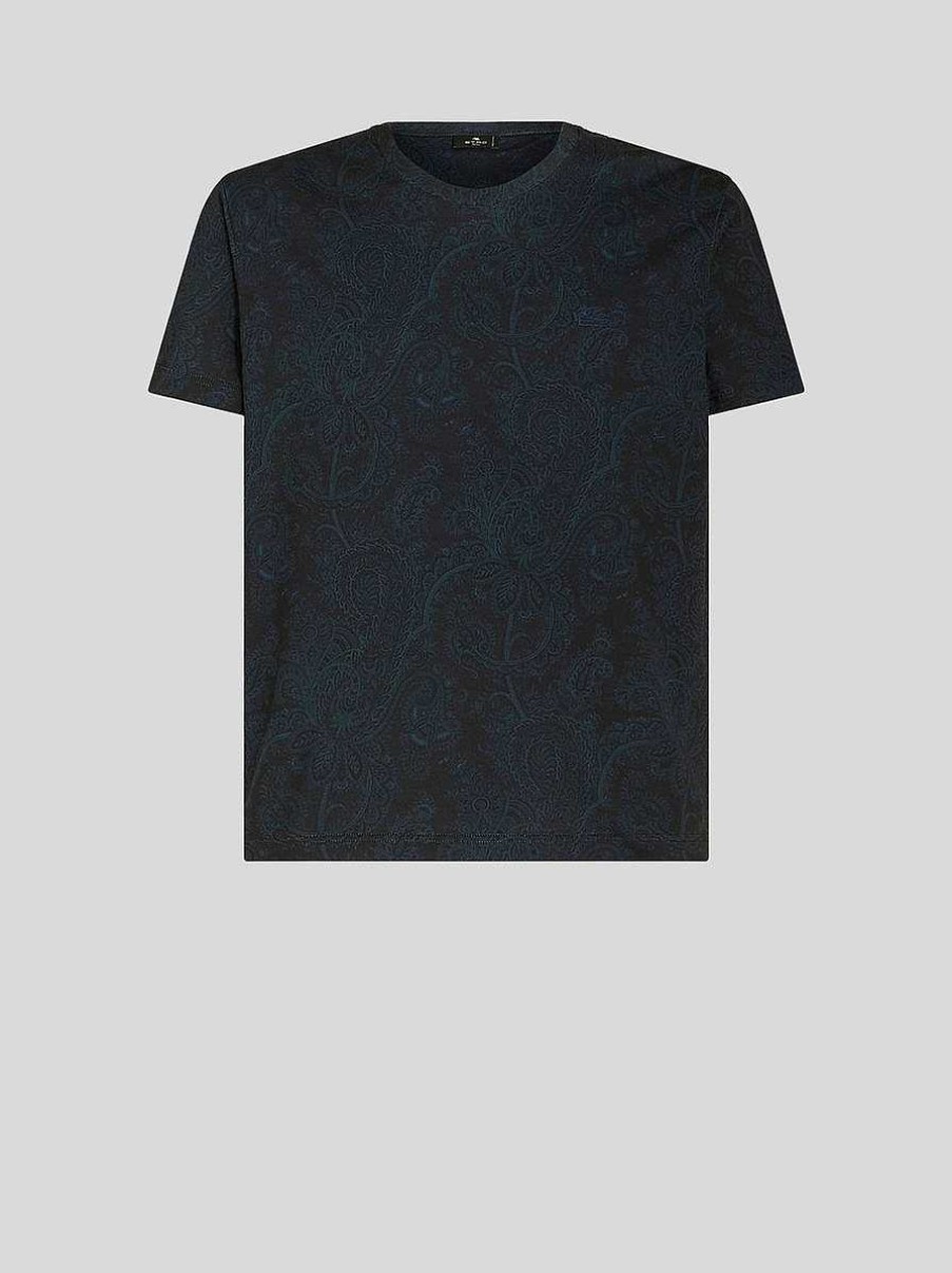 ETRO Paisley Cotton T-Shirt | T-Shirts