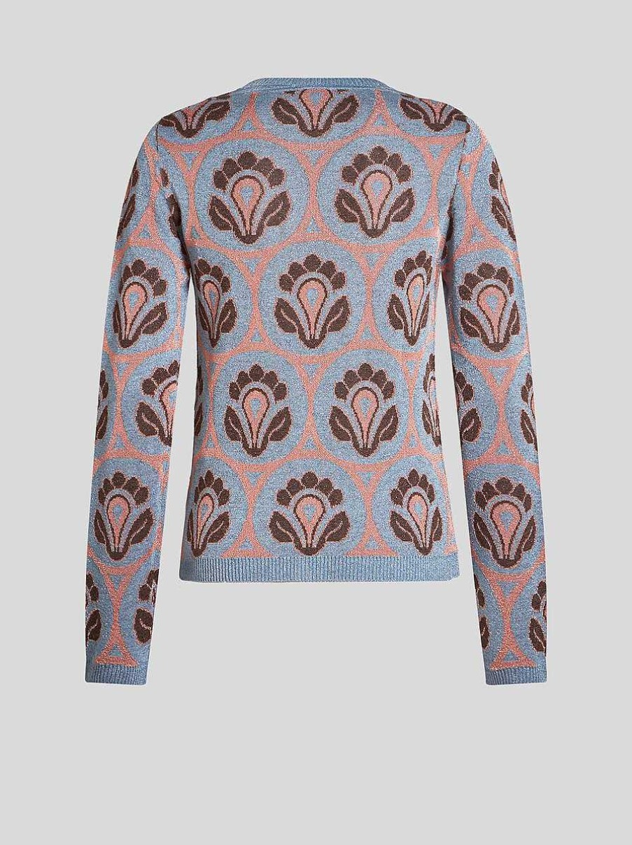 ETRO Knit Jacquard Cardigan | Knitwear