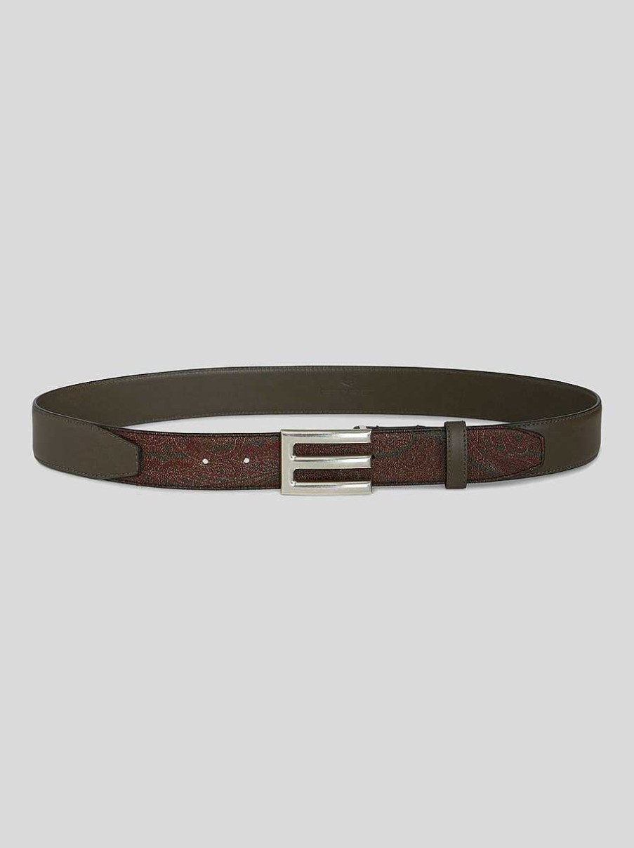 ETRO Belt With Paisley Edge | Belts