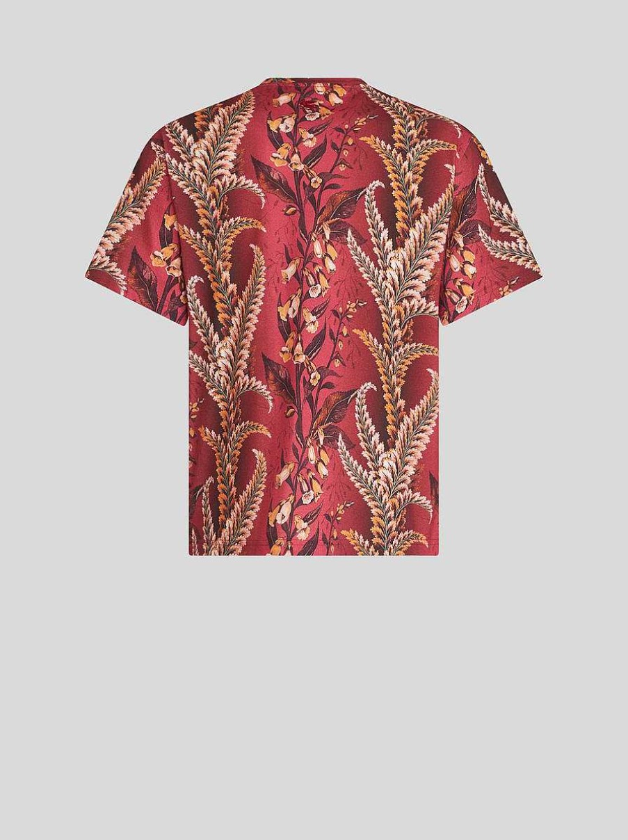 ETRO T-Shirt With Foliage Print | T-Shirts