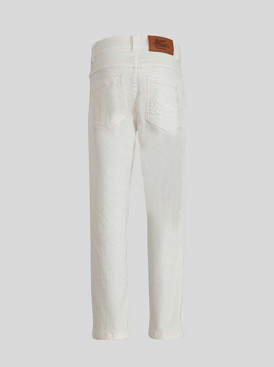 ETRO Kid'S Cotton/Denim Trousers | Trousers And Shorts