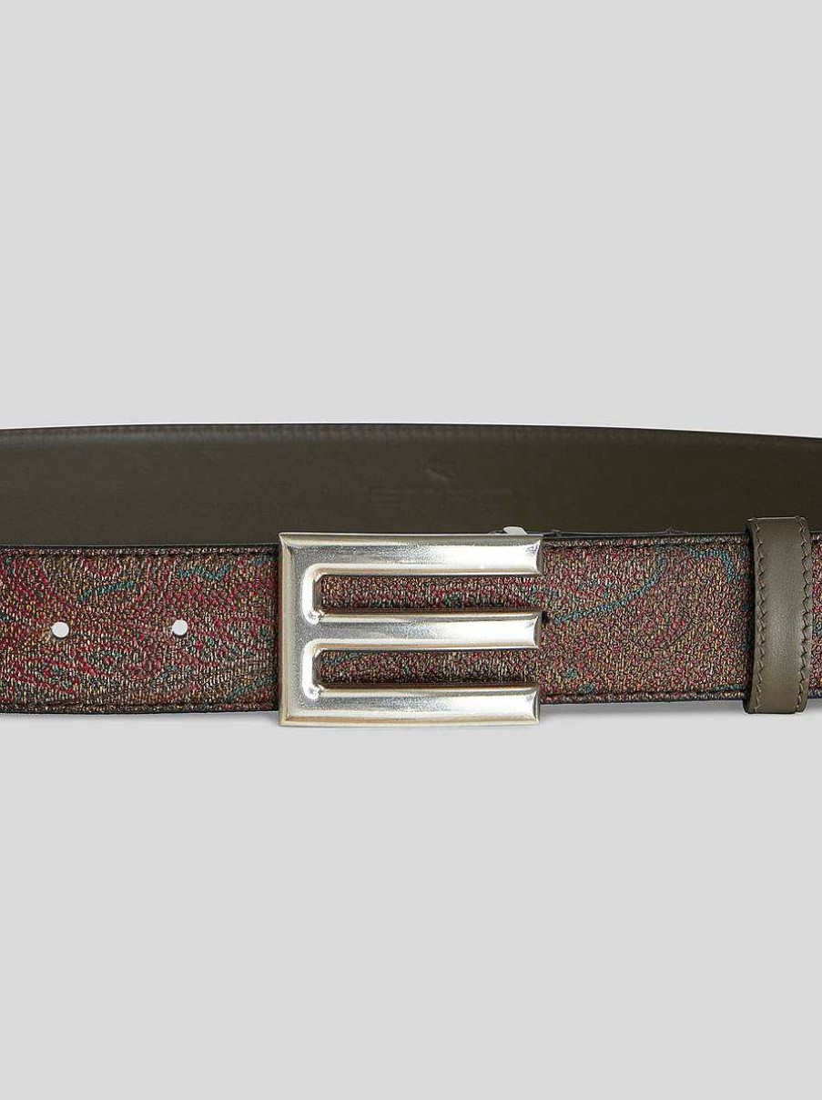 ETRO Belt With Paisley Edge | Belts